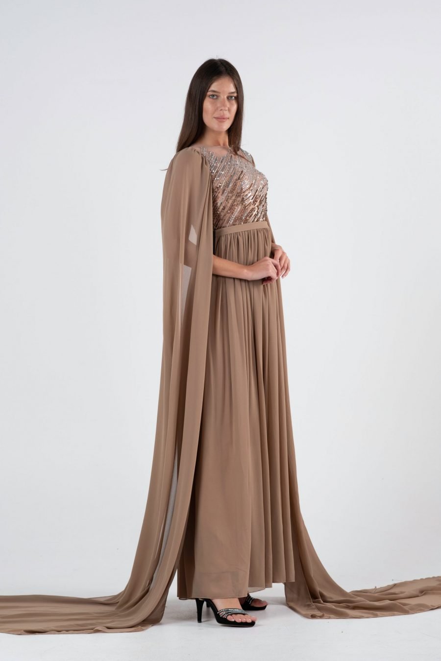 Jewel Column Evening Dress - Image 7