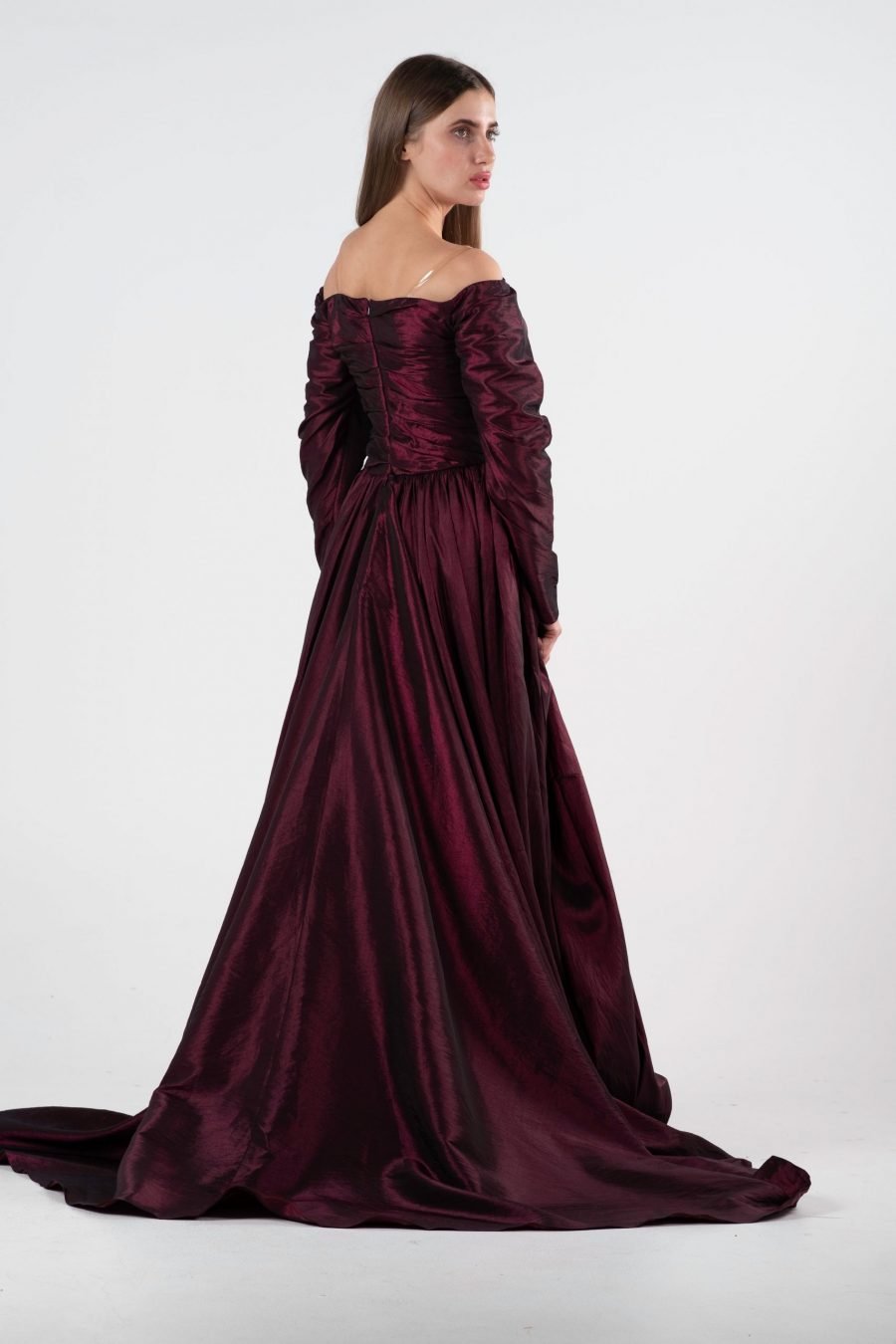 OFF-Shoulder Mermaid Evening Dress - Image 4