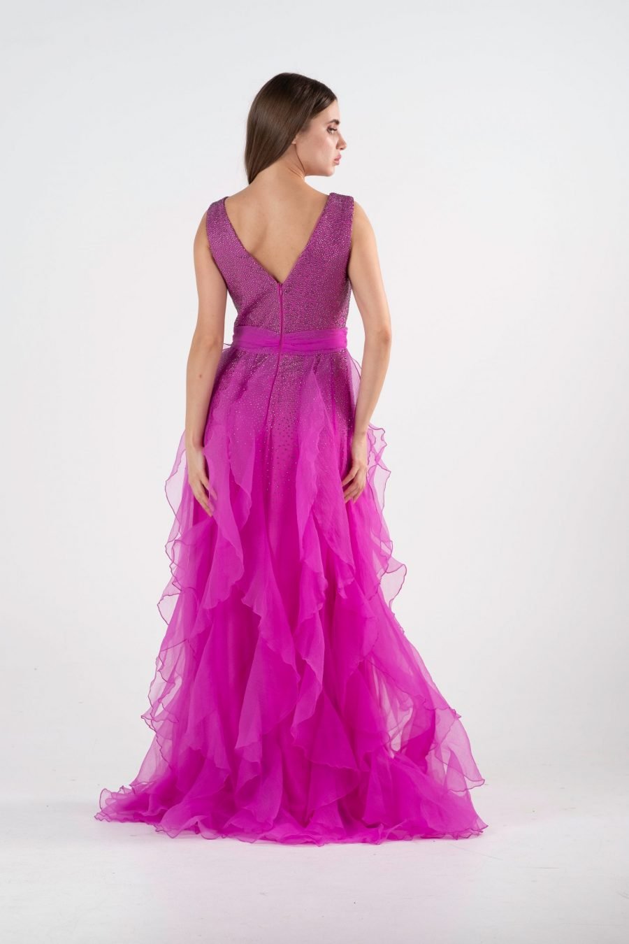 Plun Geing A-line Evening Dress - Image 6