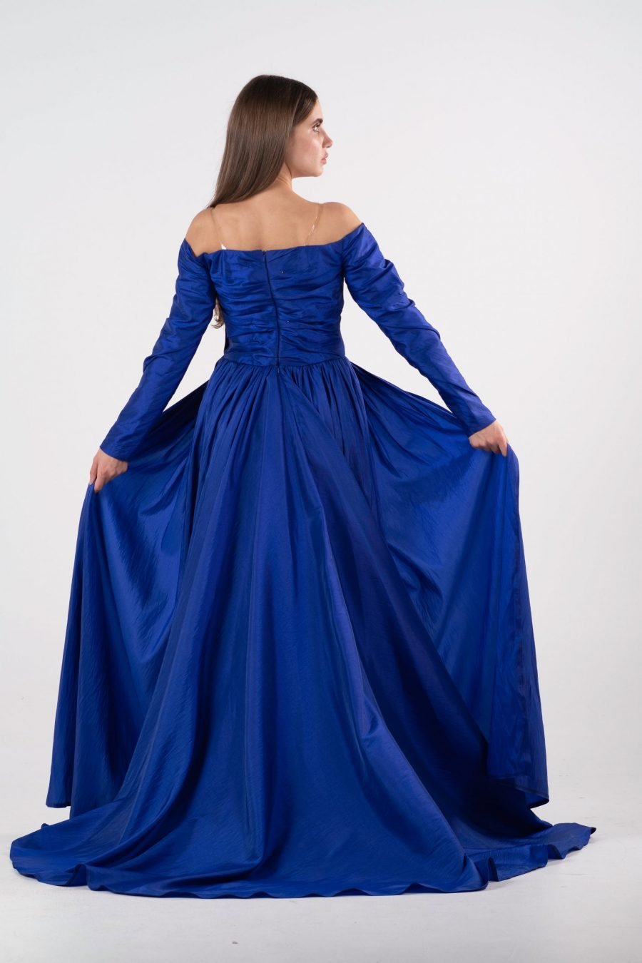 OFF-Shoulder Mermaid Evening Dress - Image 8