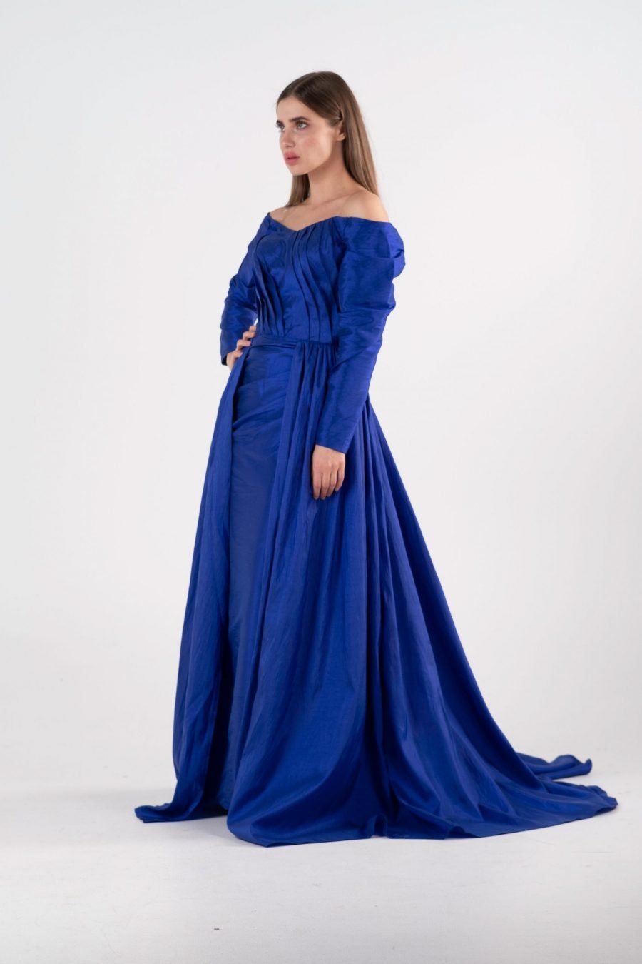 OFF-Shoulder Mermaid Evening Dress - Image 6