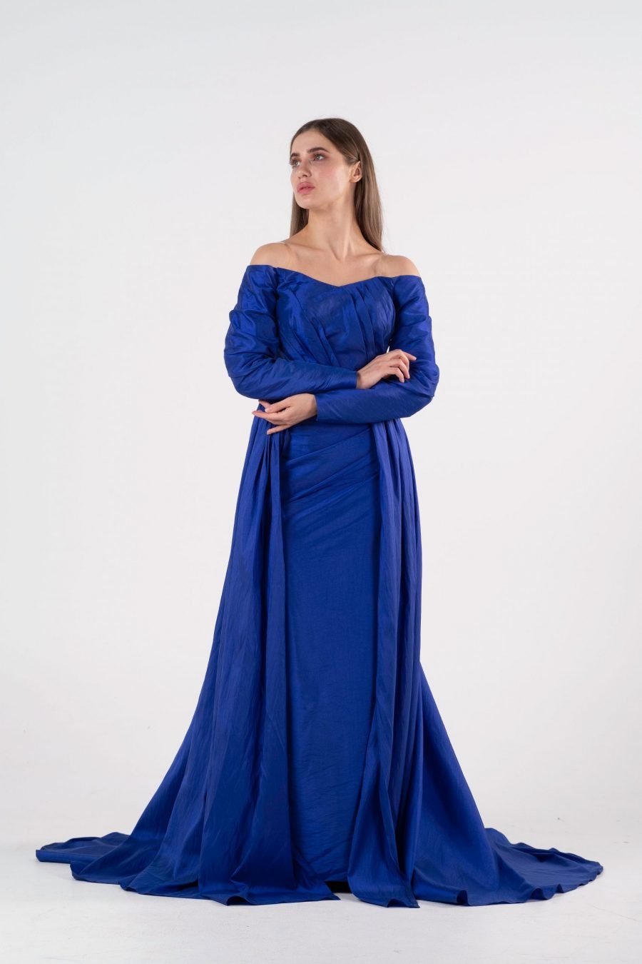 OFF-Shoulder Mermaid Evening Dress - Image 5