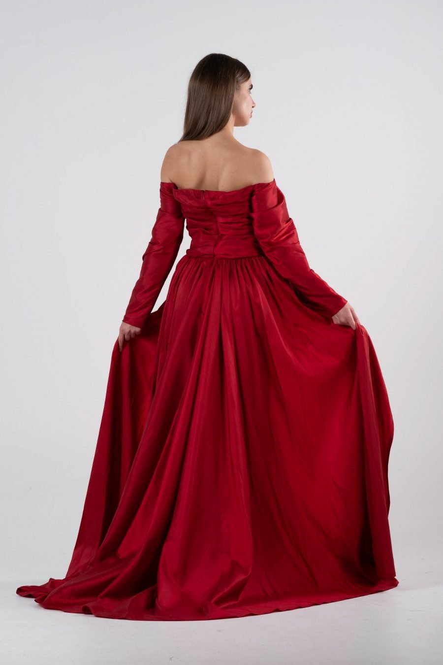 OFF-Shoulder Mermaid Evening Dress - Image 16