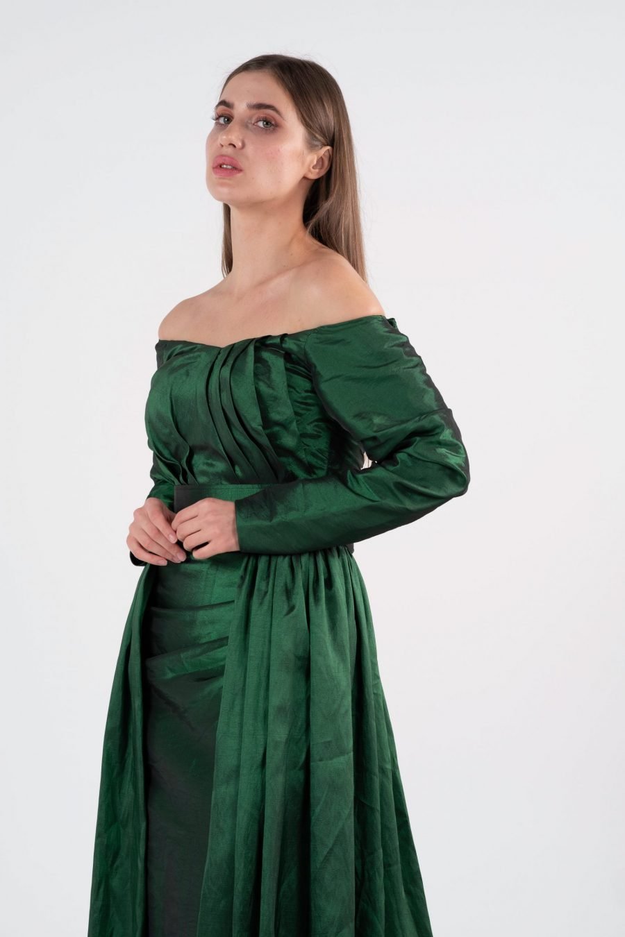 OFF-Shoulder Mermaid Evening Dress - Image 10