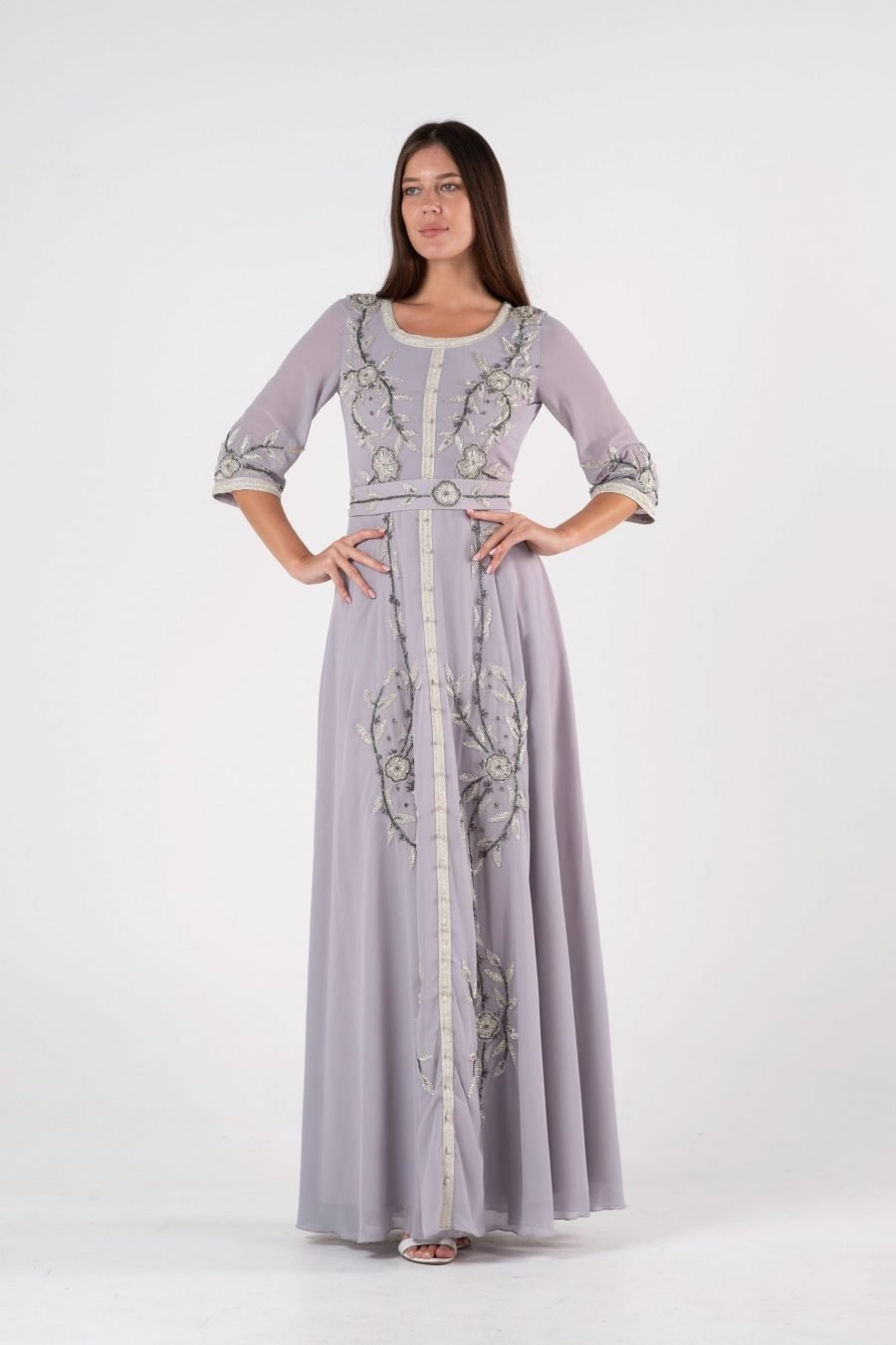 Scoop Column Kaftan Dress - Image 10