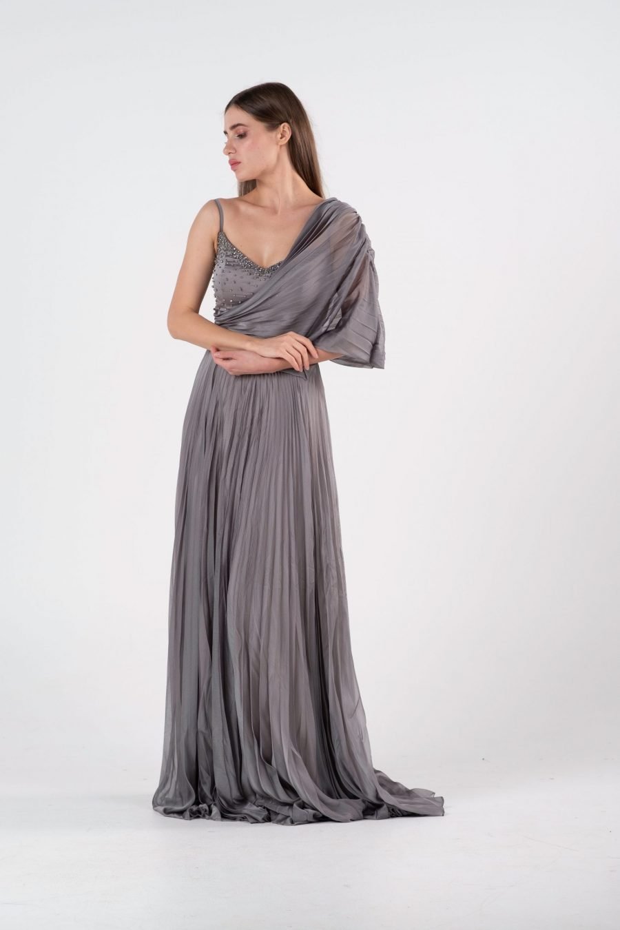 Sweetheart Column Evening Dress - Image 11