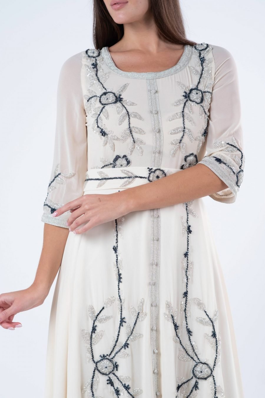 Scoop Column Kaftan Dress - Image 2