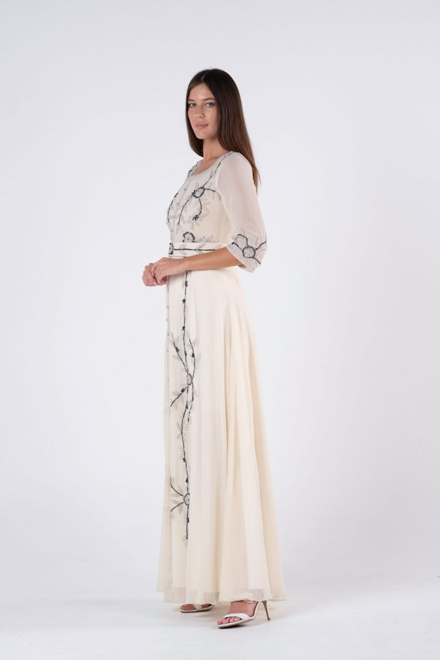 Scoop Column Kaftan Dress - Image 3