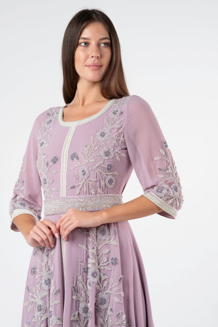 Scoop Column Kaftan Dress - Image 3