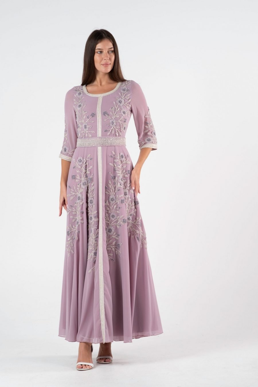 Scoop Column Kaftan Dress