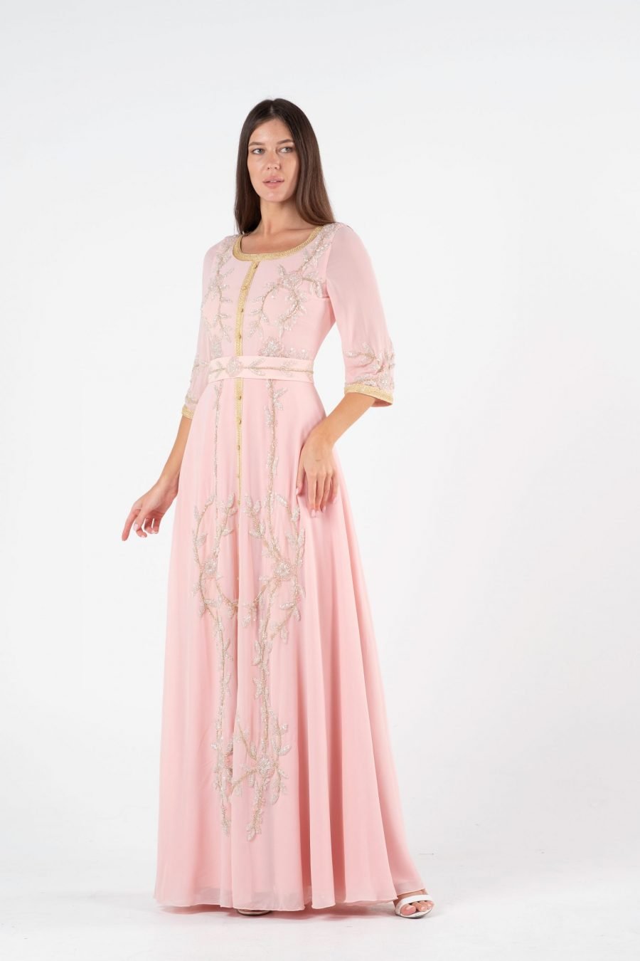 Scoop Column Kaftan Dress - Image 6