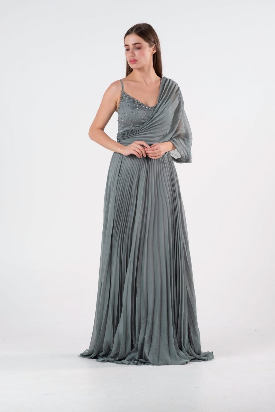 Sweetheart Column Evening Dress - Image 5
