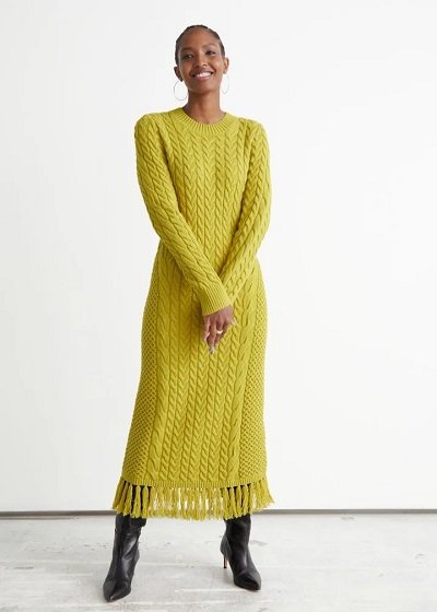 Knitted dress 7