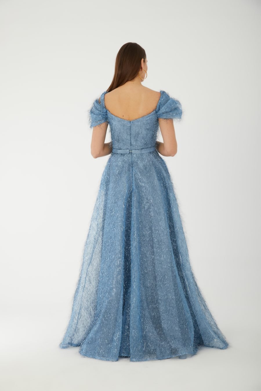 Sweetheart plunging A line  Evening Dress - Image 4