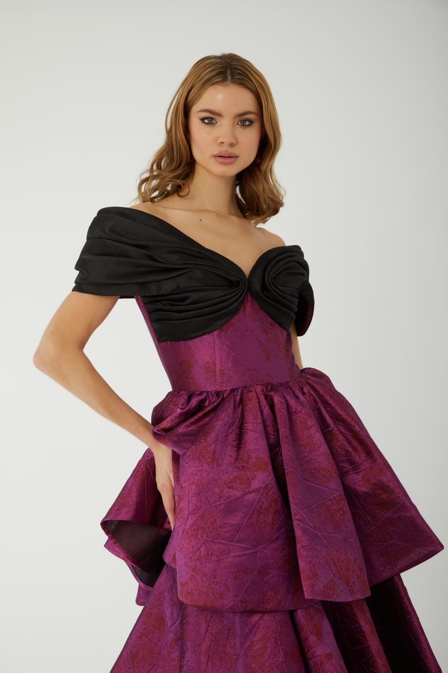 Sweetheart Off Shoulder Step Long Gown Evening Dress - Image 3