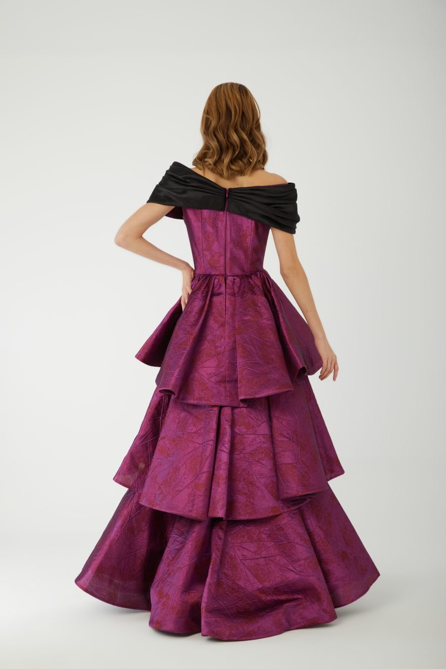 Sweetheart Off Shoulder Step Long Gown Evening Dress - Image 4
