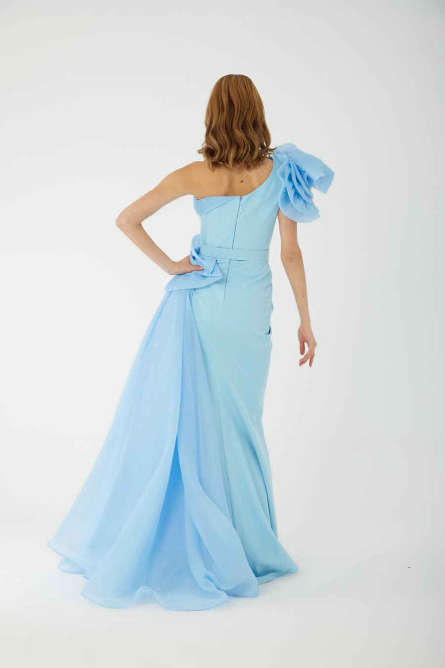 Asymmetric High Knee Evening dress - Image 12