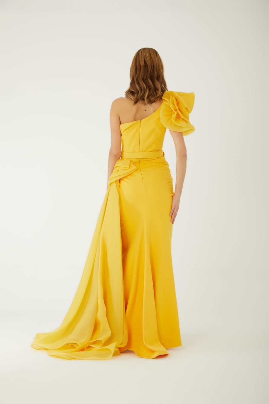 Asymmetric High Knee Evening dress - Image 4