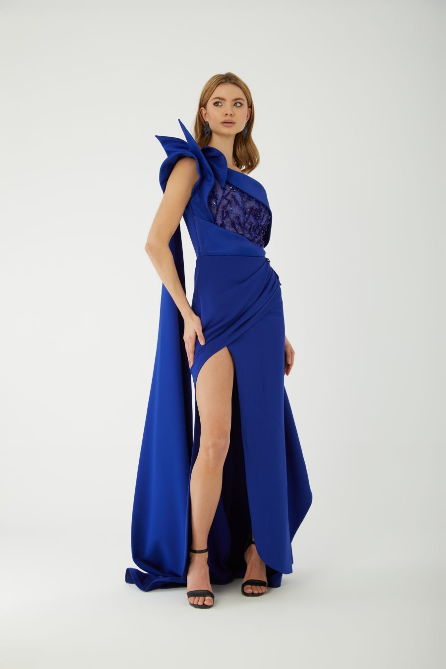 Asymmetric High Knee Evening dress - Image 5