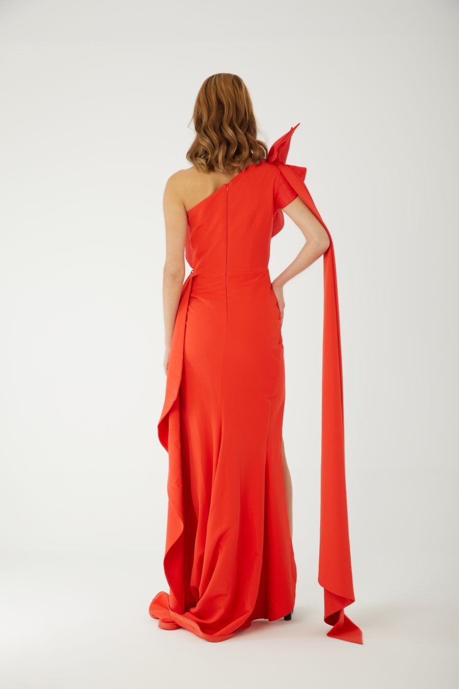 Asymmetric High Knee Evening dress - Image 4