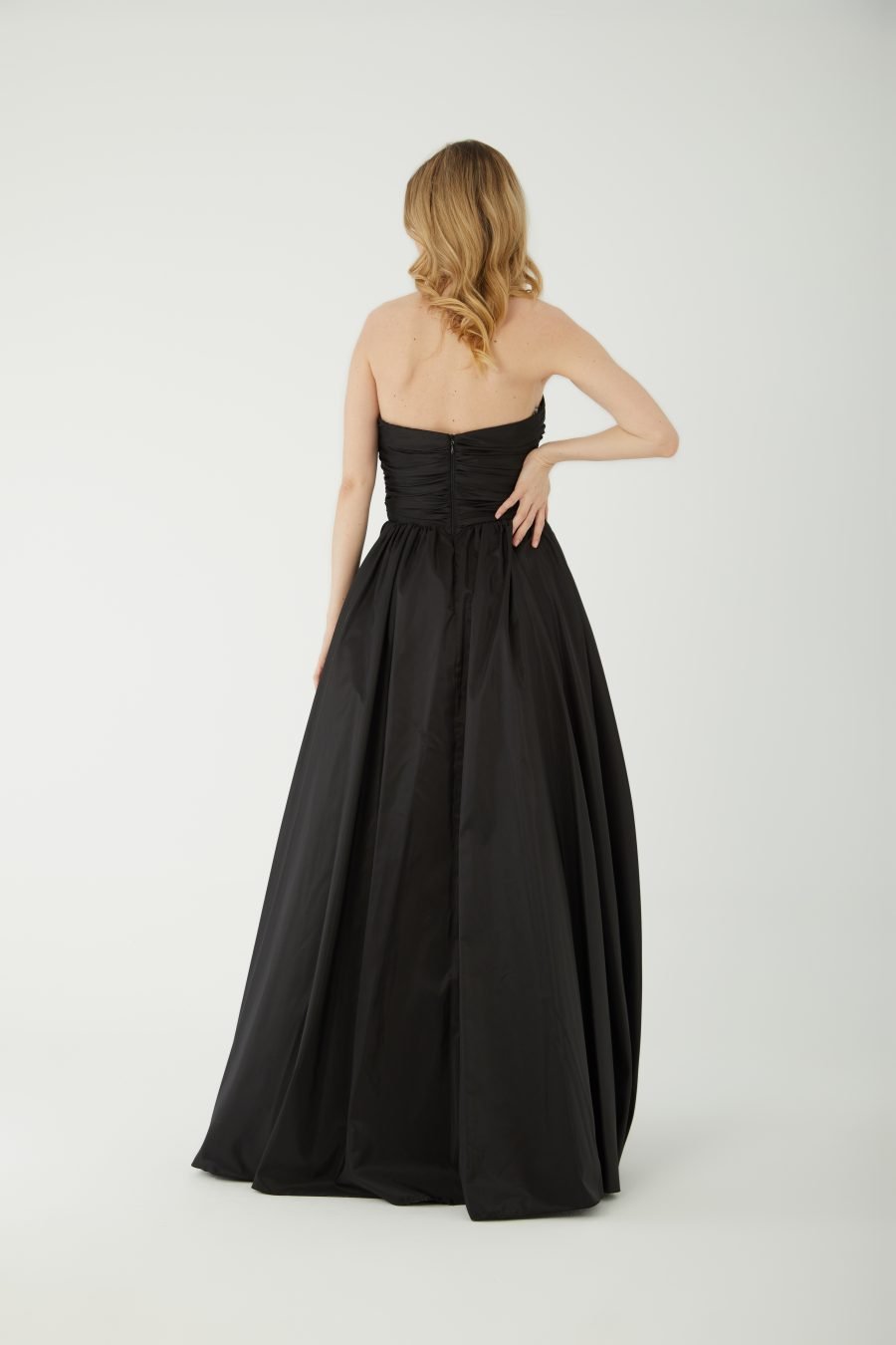 Off shoulder A-Line  evening dress - Image 24