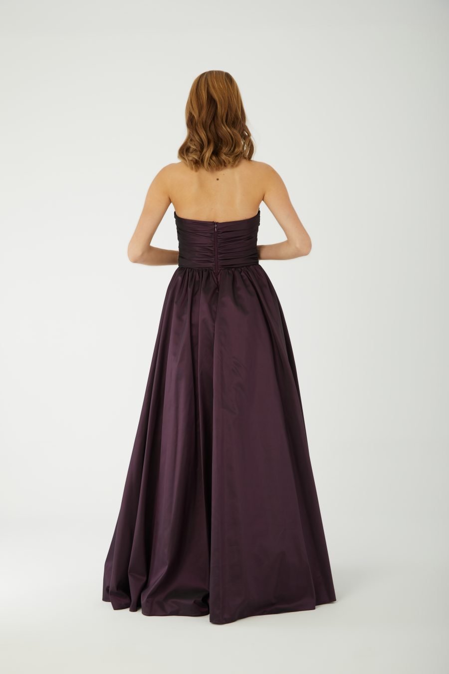 Off shoulder A-Line  evening dress - Image 12