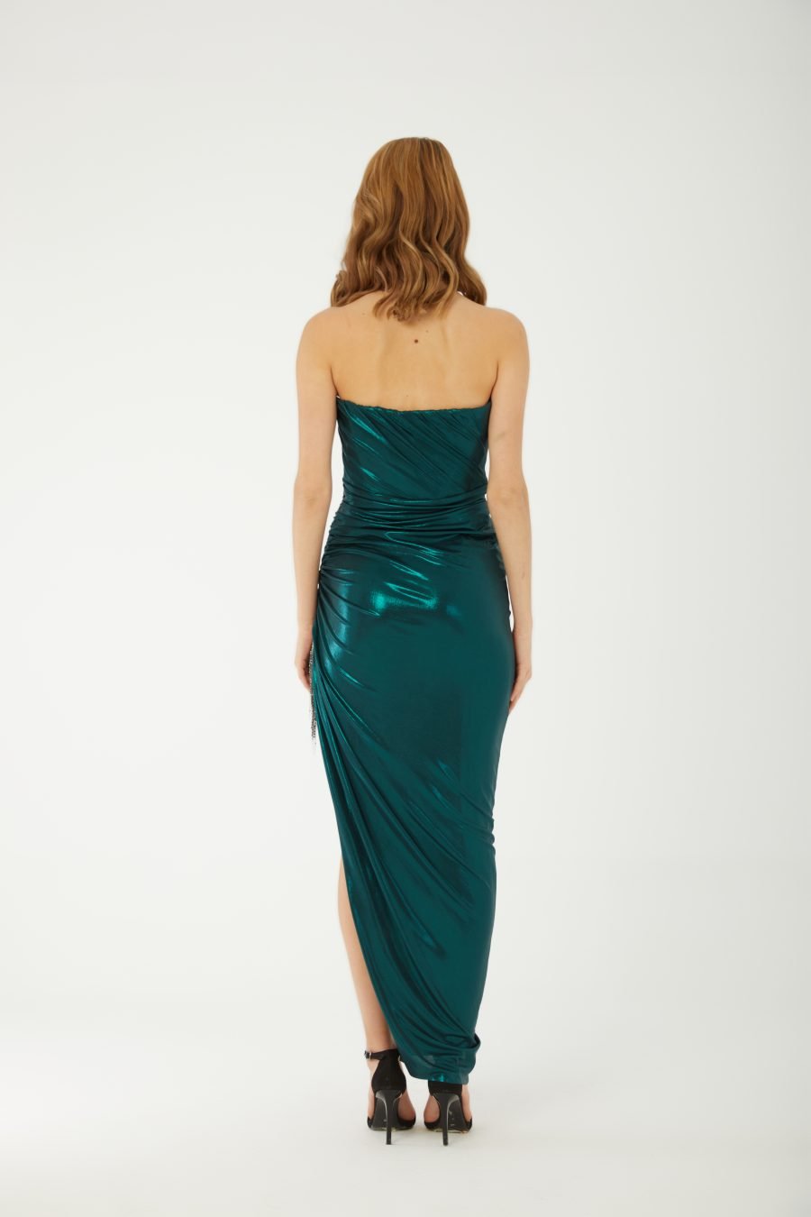Sweetheart High Knee Evening Dress - Image 3