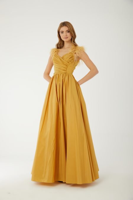 semi sweetheart  A line Evening Dress