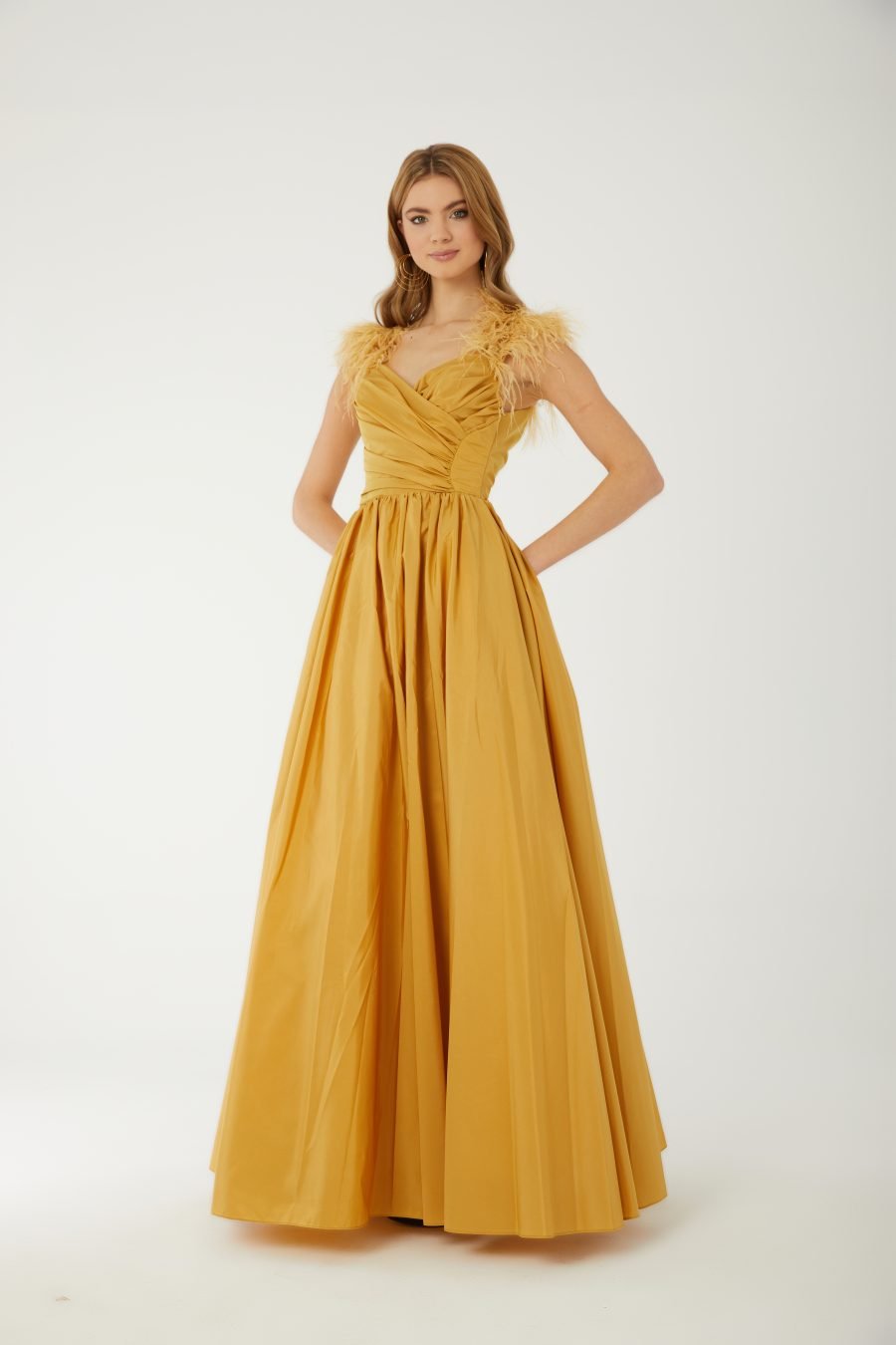 semi sweetheart  A line Evening Dress
