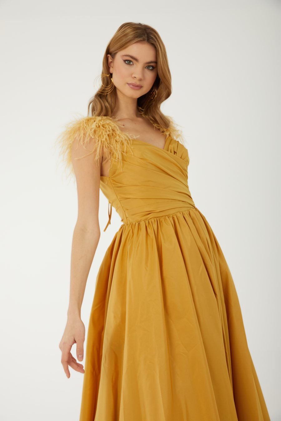semi sweetheart  A line Evening Dress - Image 3