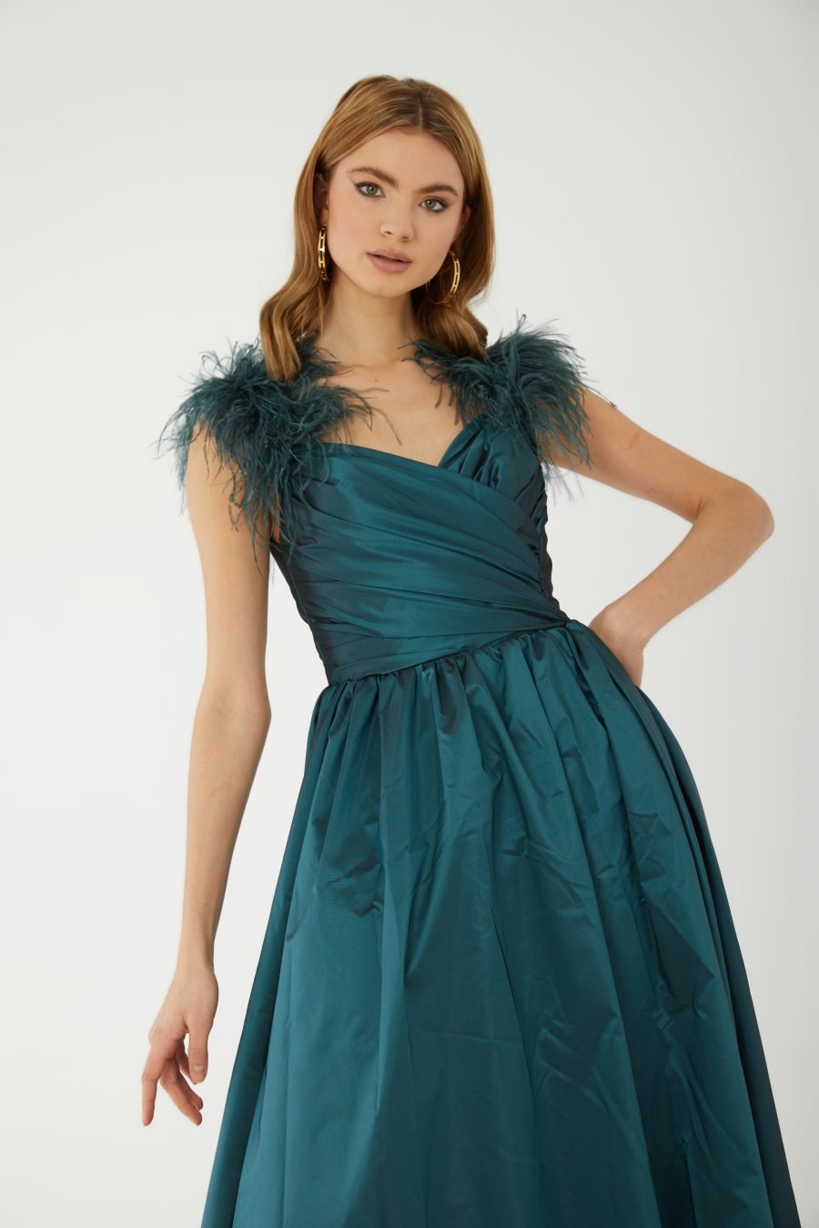 semi sweetheart  A line Evening Dress - Image 6