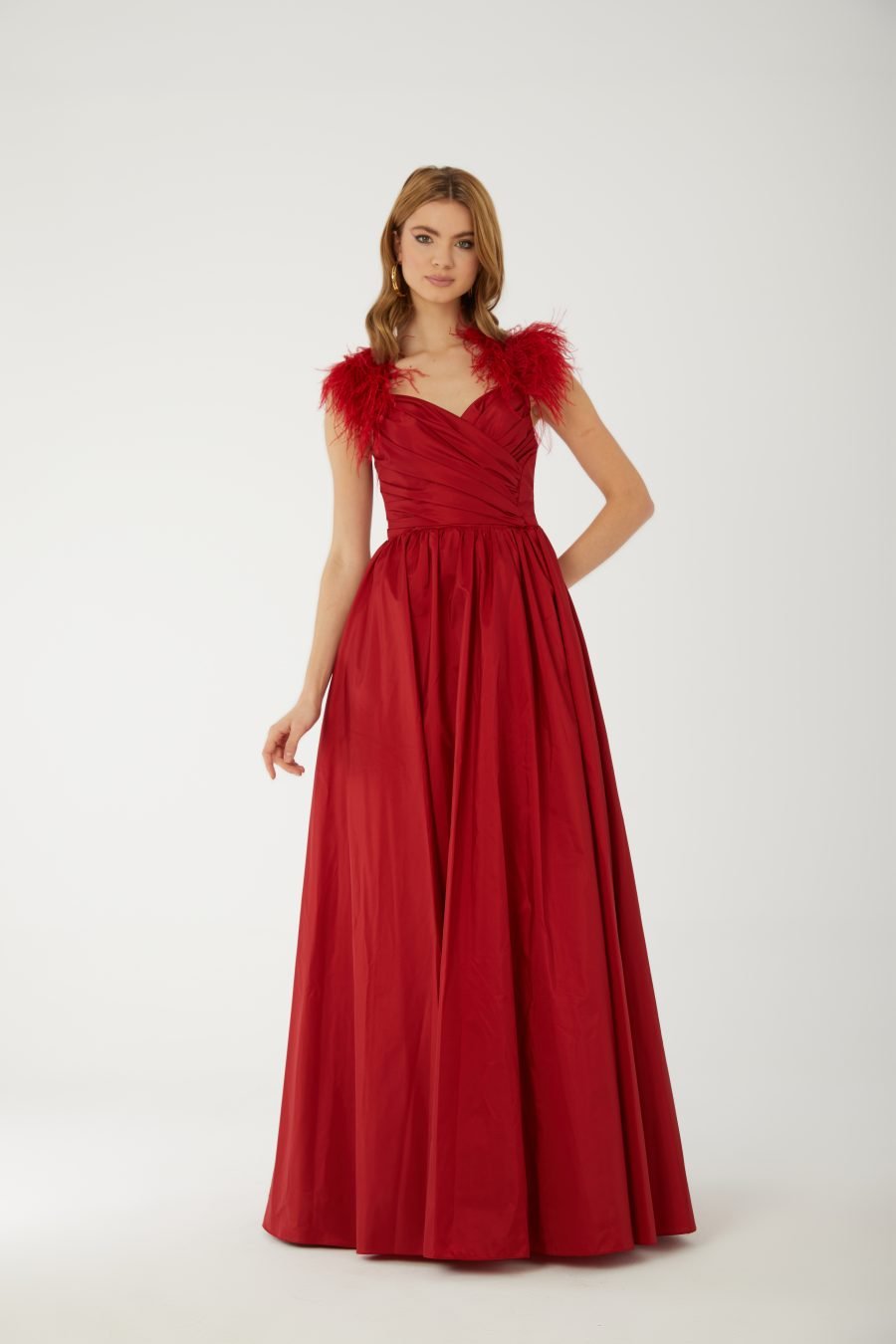 semi sweetheart  A line Evening Dress - Image 13