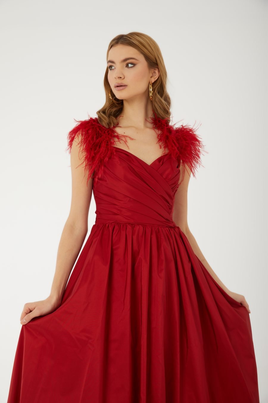 semi sweetheart  A line Evening Dress - Image 14