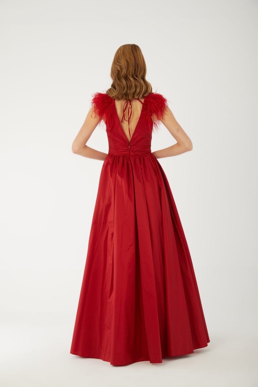 semi sweetheart  A line Evening Dress - Image 15