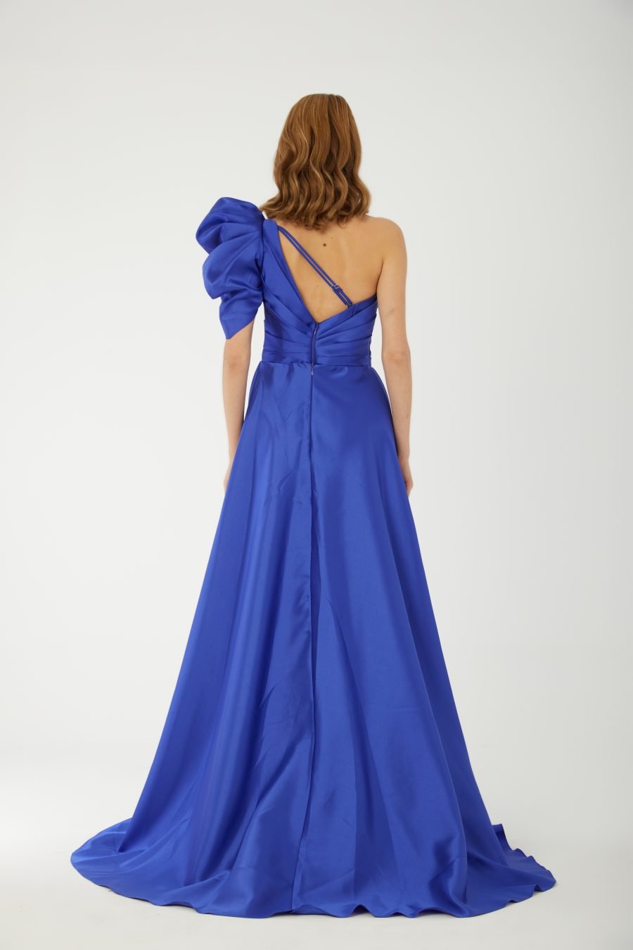 semi sweetheart off shoulder A line Evening Dress - Image 4