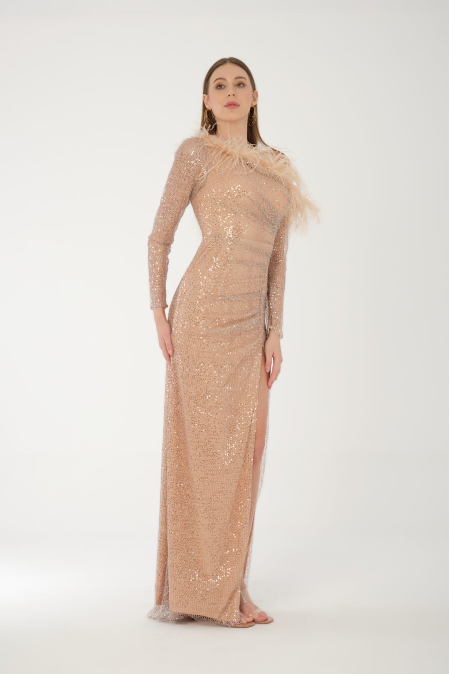 Asymmetric High Knee Evening dress - Image 7