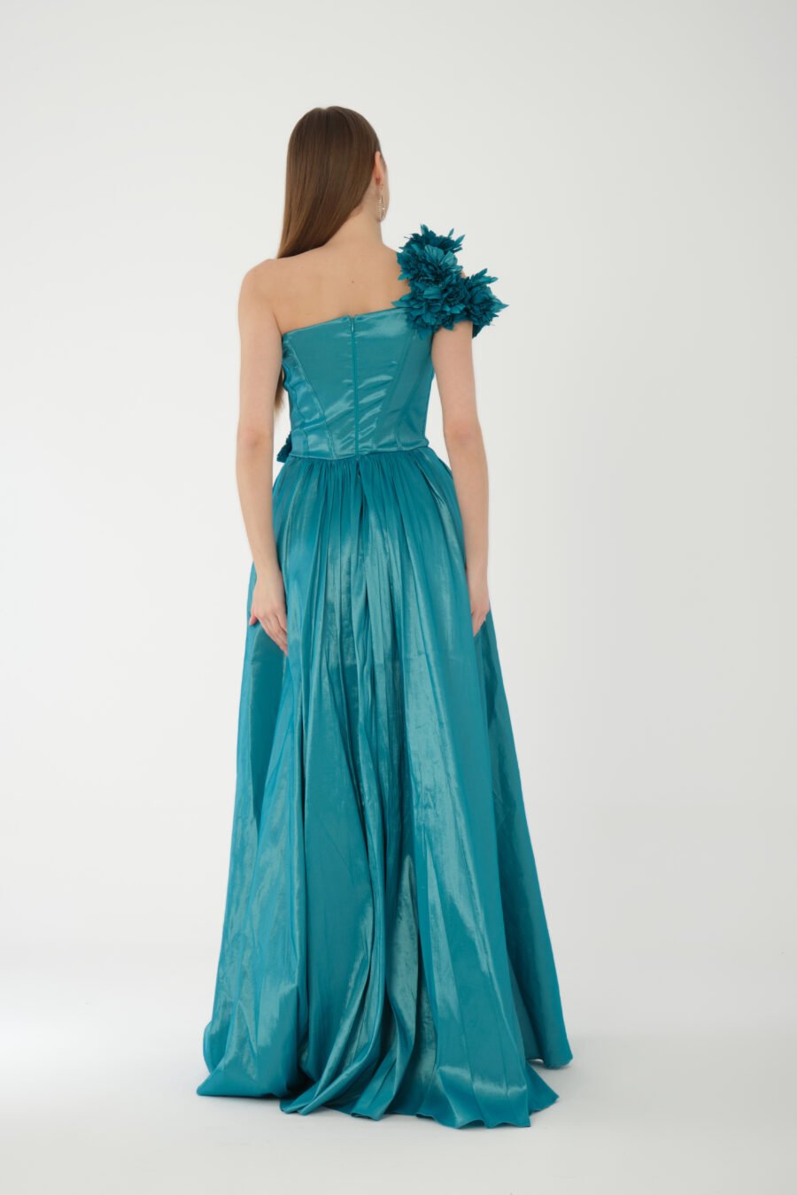 Asymmetric Off Shoulder High Knee Evening dress - Image 10