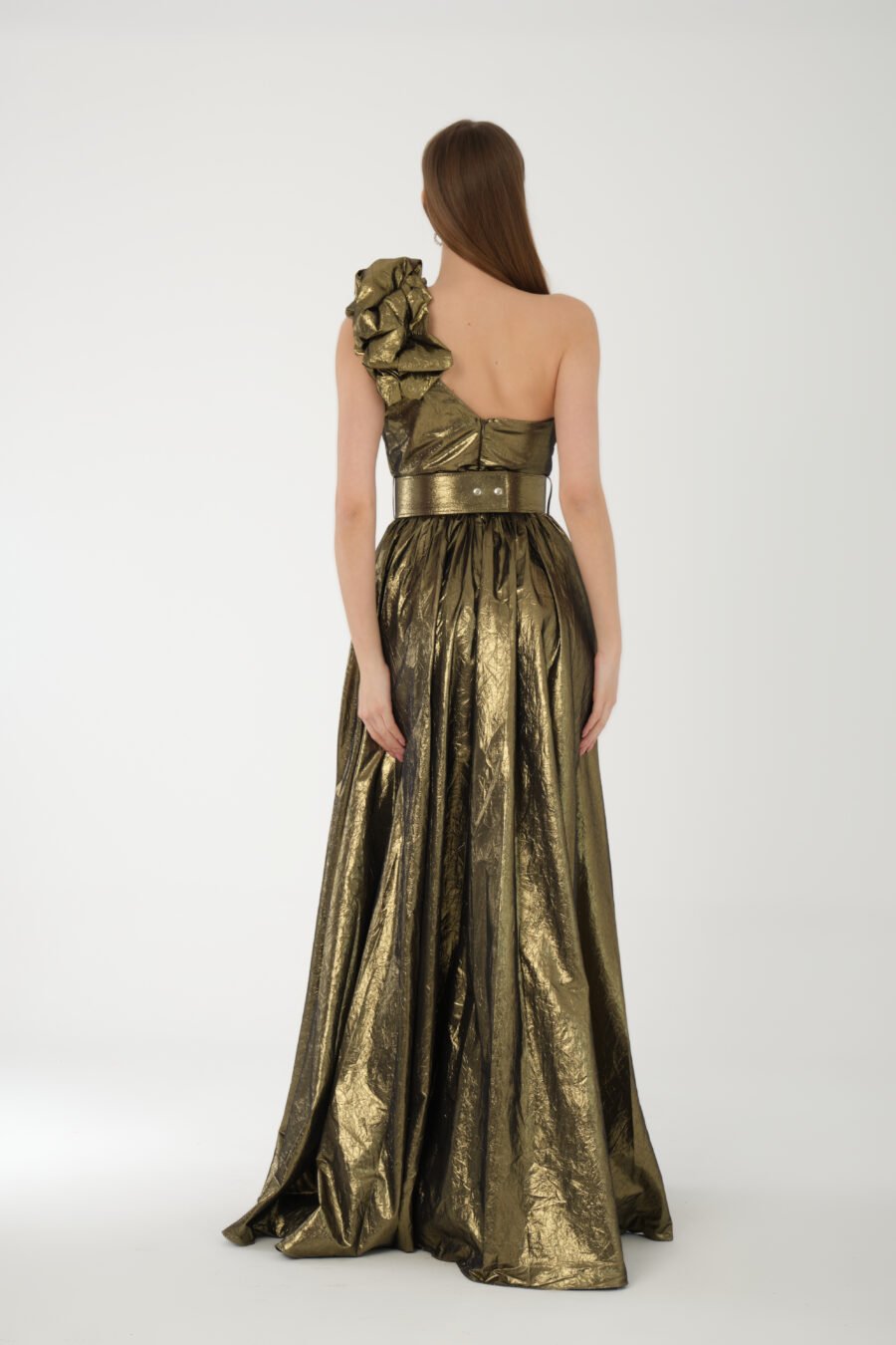 Semi sweetheart off shoulder A line Evening Dress - Image 5