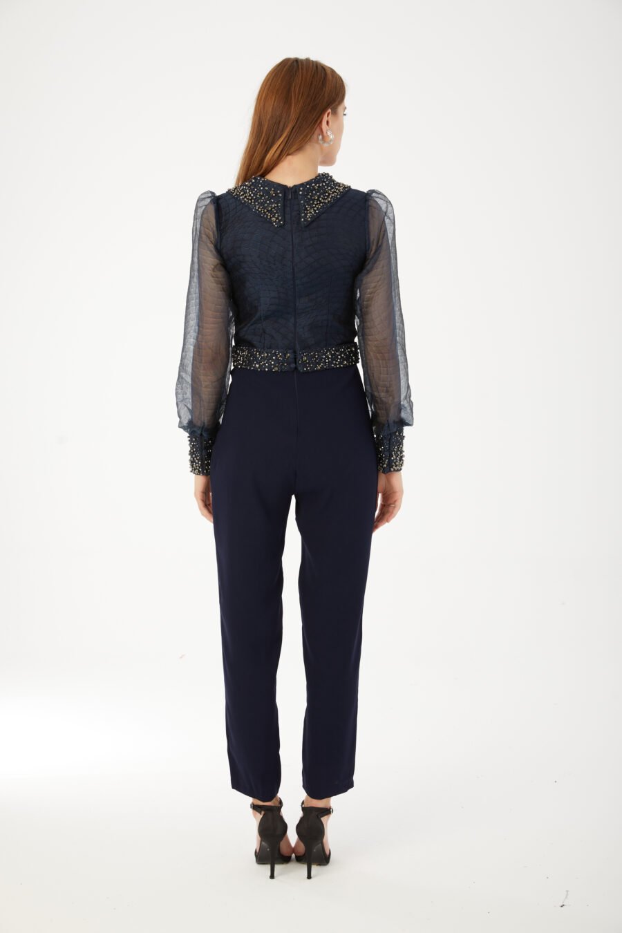 Elegant Beaded Jumpsuit - Image 13