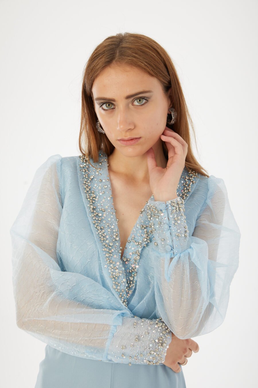 Elegant Beaded Jumpsuit - Image 5