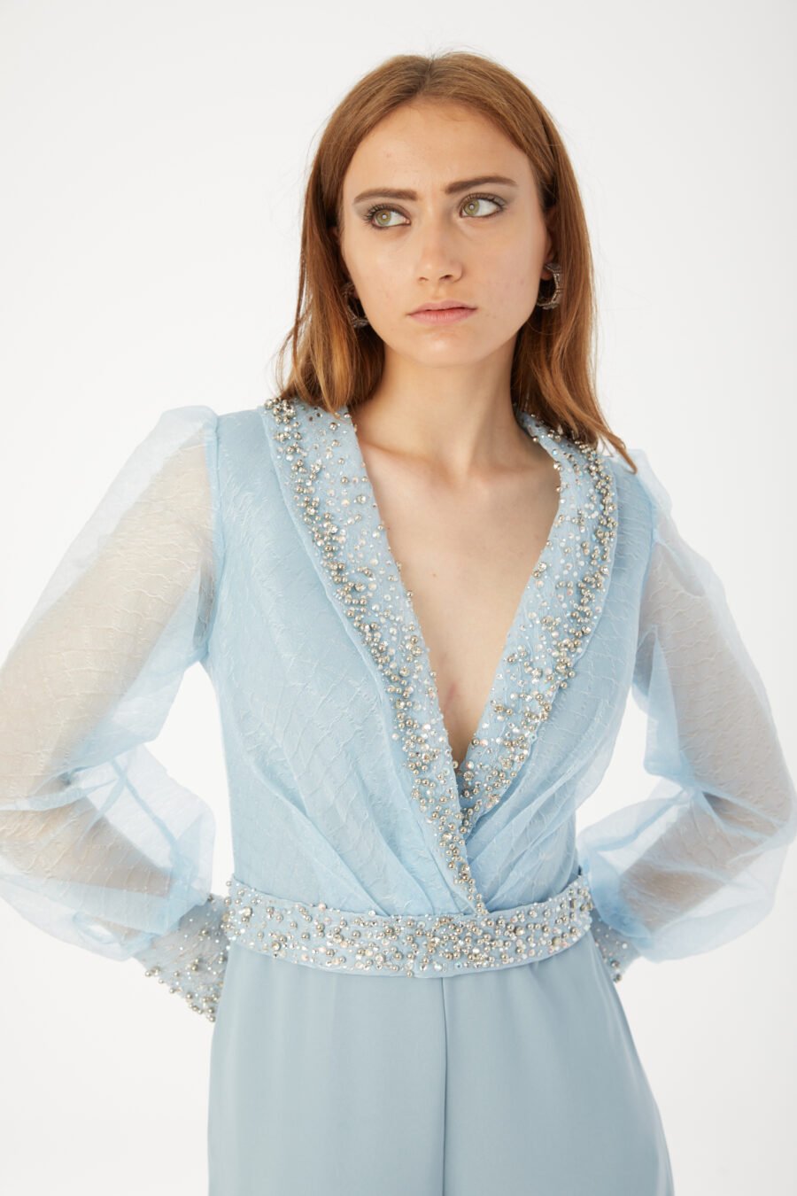 Elegant Beaded Jumpsuit - Image 6