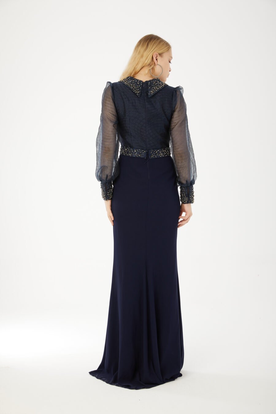 Elegant Beaded Evening Gown - Image 12