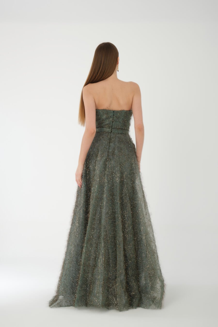 Straight Across Off shoulder Evening Dress - Image 12