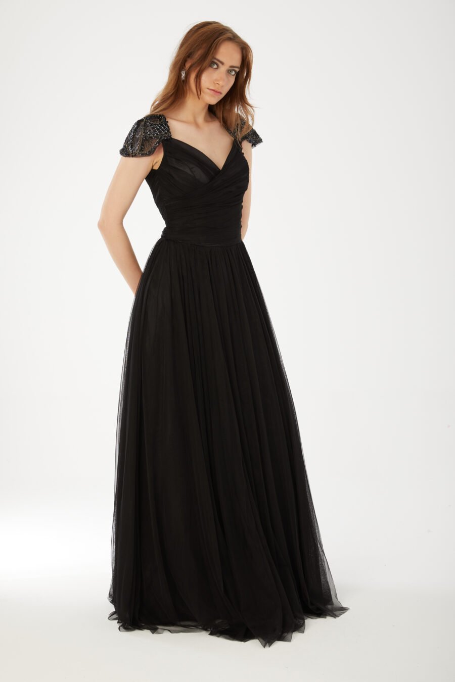 Sweetheart  A line Evening Dress - Image 15