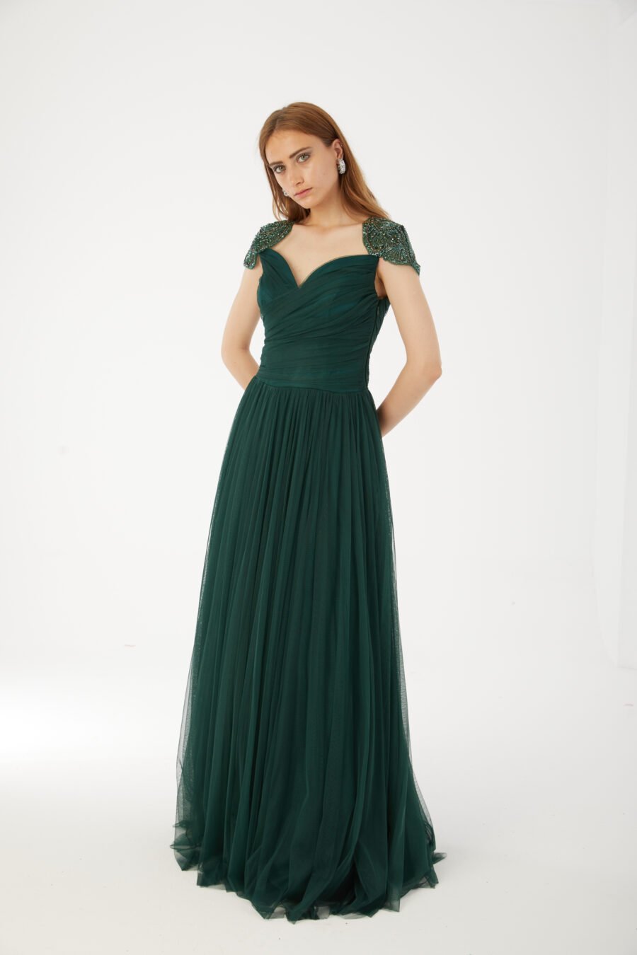 Sweetheart  A line Evening Dress - Image 5