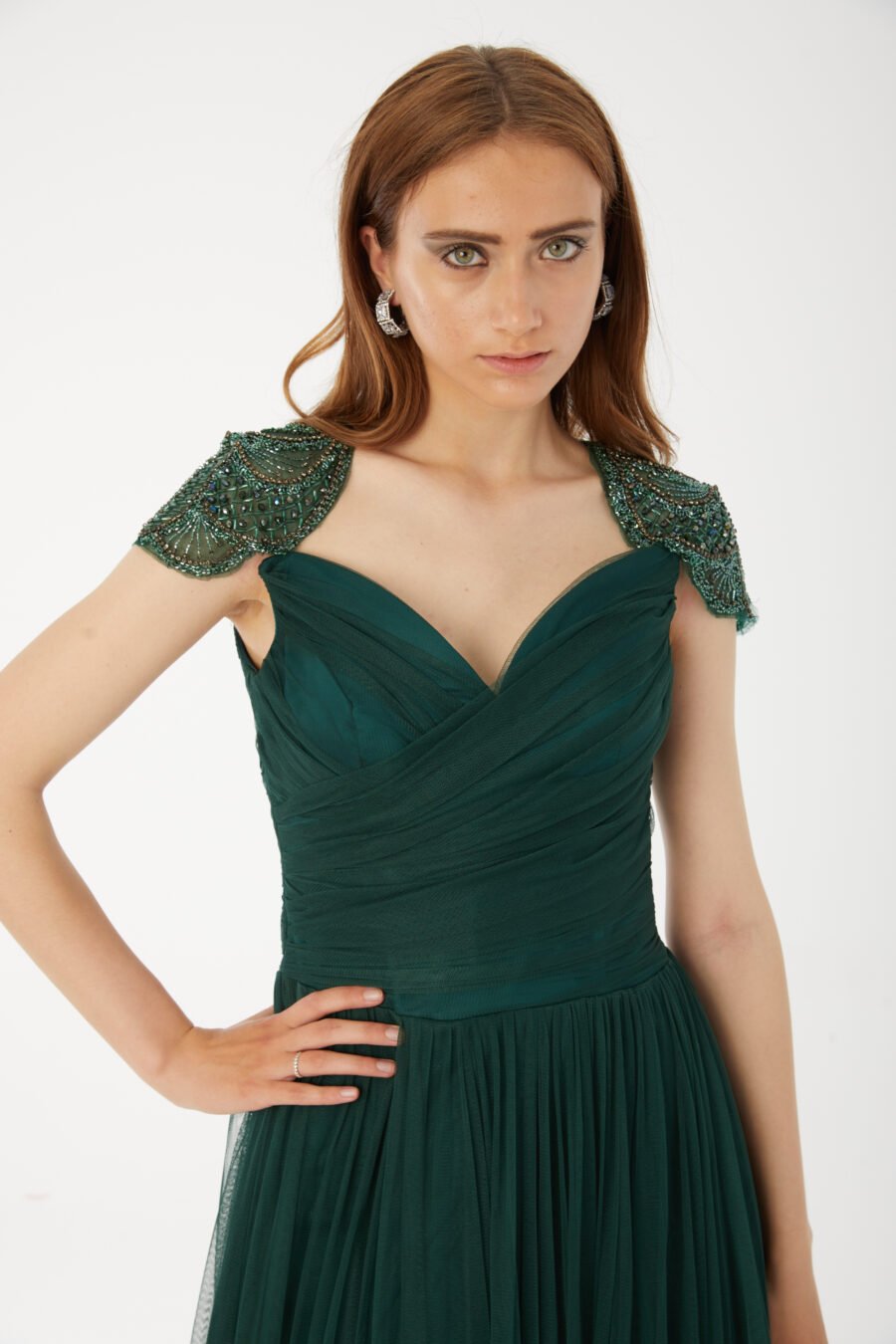 Sweetheart  A line Evening Dress - Image 4