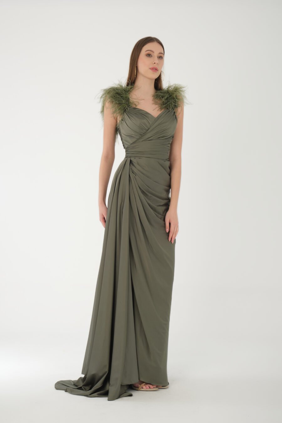 semi sweetheart High Knee Evening Dress - Image 7