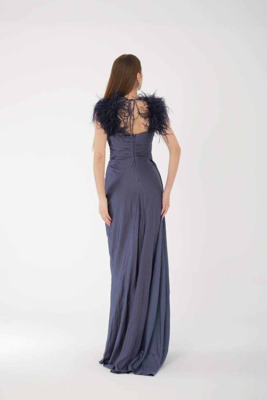 semi sweetheart High Knee Evening Dress - Image 12