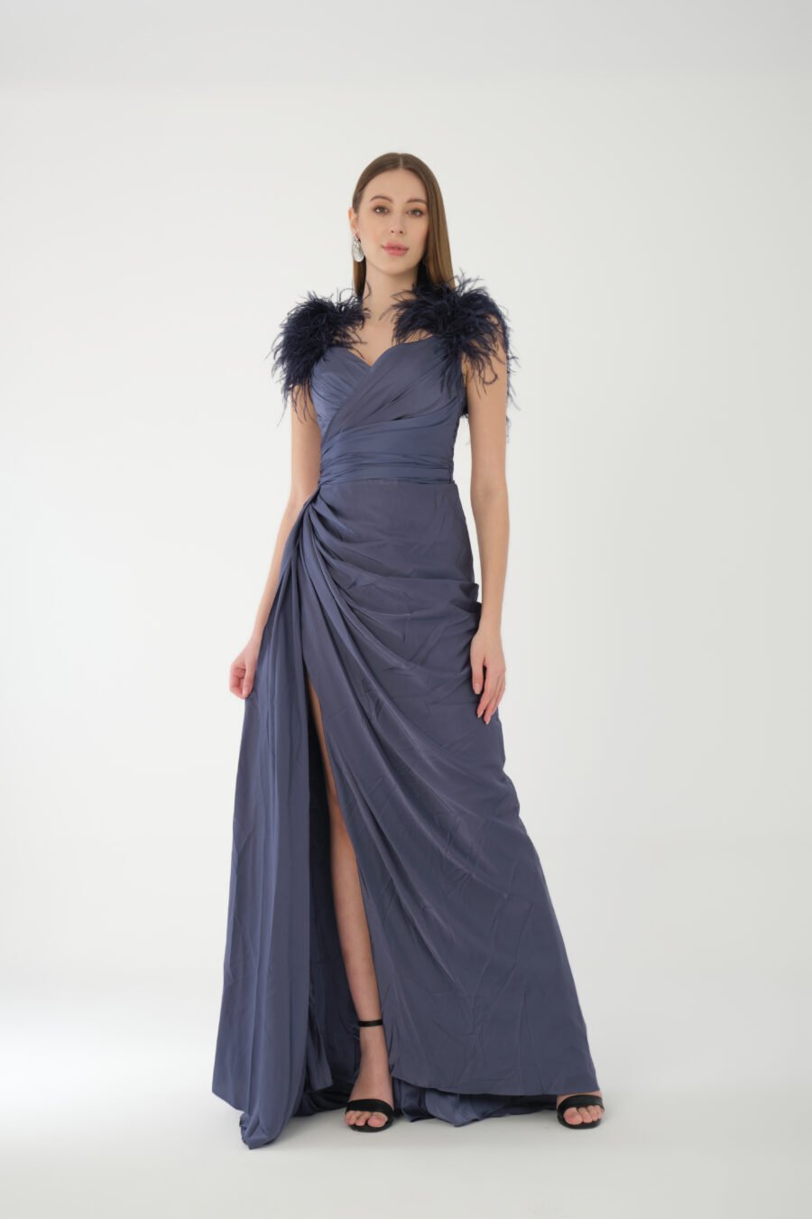 semi sweetheart High Knee Evening Dress - Image 10