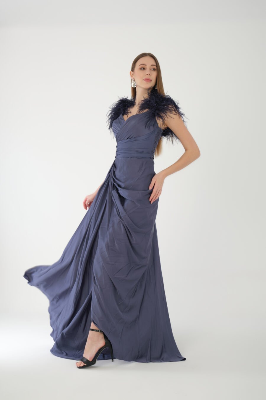 semi sweetheart High Knee Evening Dress - Image 11